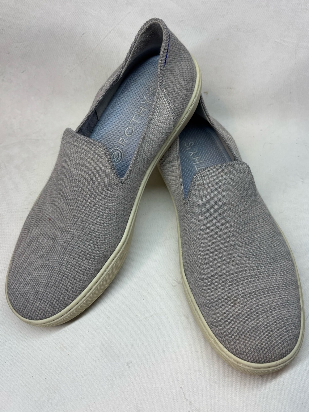 Rothy's The Original Slip-On Sneaker, Gray, Womens size6.5
